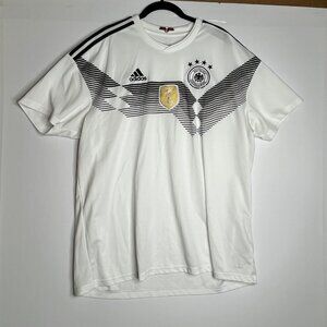 Adidas Mens Germany National Team 2018 FIFA World Cup Winner Jersey 2XL White